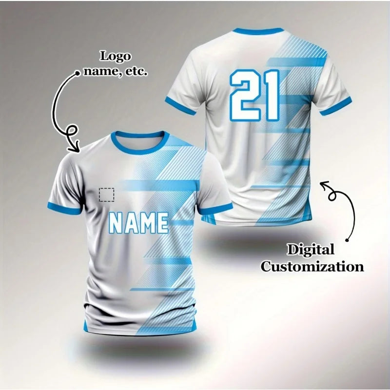 Volleyball Graphic Short Sleeve Crew Neck Sports T Shirt