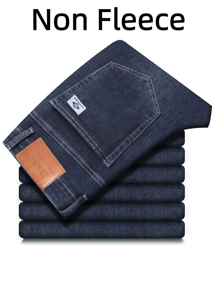 Men's Straight Leg Denim Jeans for Casual Everyday Wear
