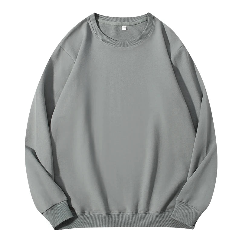 Long Sleeve Casual Pullover Sweatshirt with Original Style Options