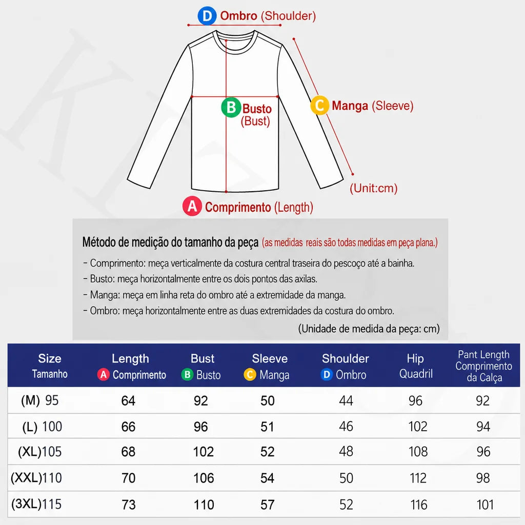 Coordinated Sports Top and Bottom Clothing Set with Style Options