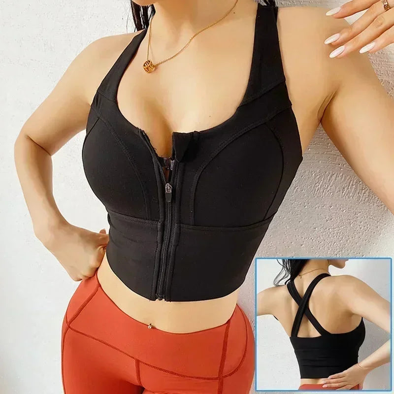 Women's Cross-Back Sports Bra