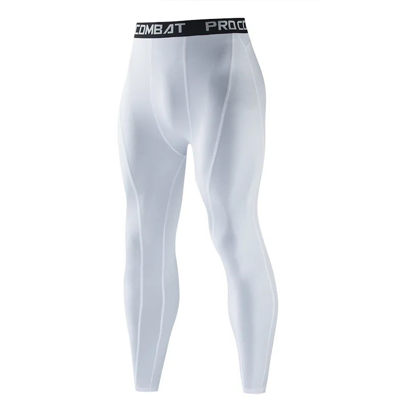 Men's Fitted Training Leggings for Gym and Running