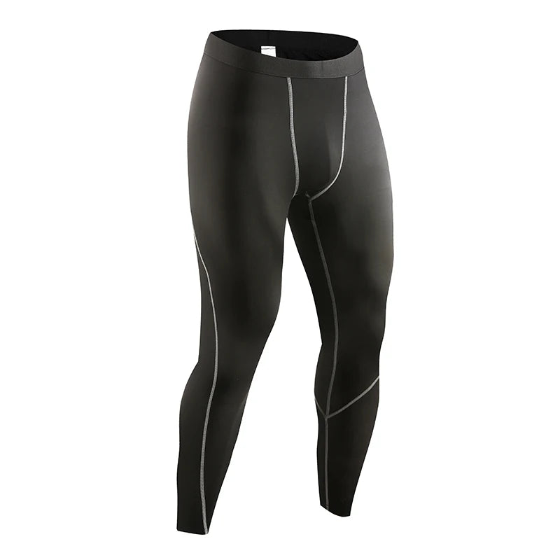 Men's Fitted Training Leggings for Gym and Running