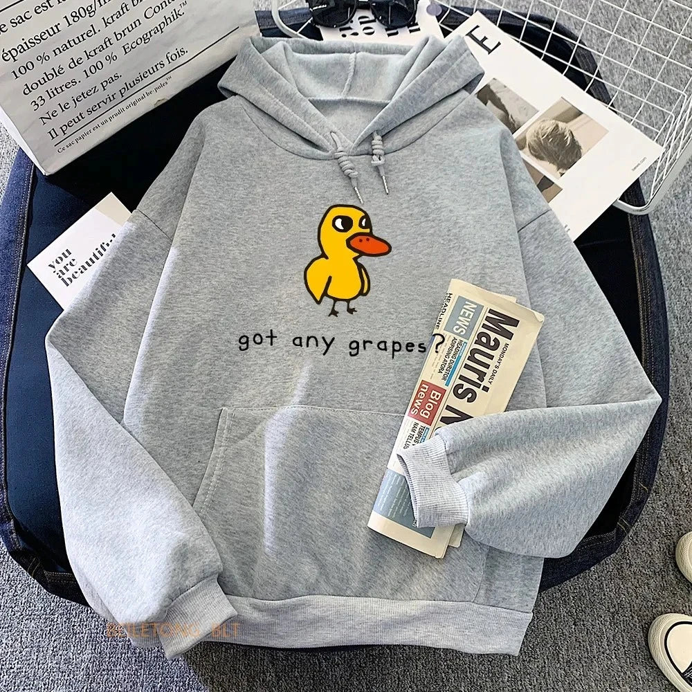 Long Sleeve Casual Hooded Sweatshirt with Relaxed Streetwear Styling
