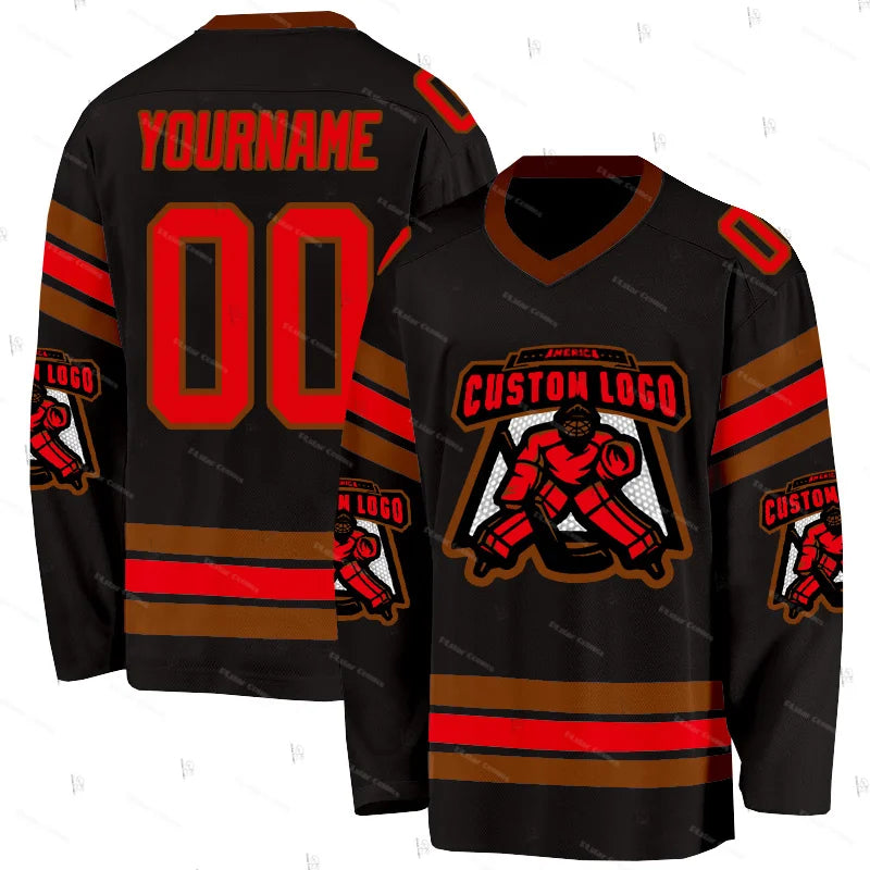 Gradient Number Design Long Sleeve Jersey For Sports Outfits