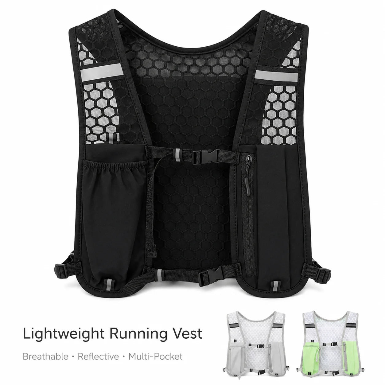 Running Hydration Storage Chest Strap Backpack For Workout Outfits