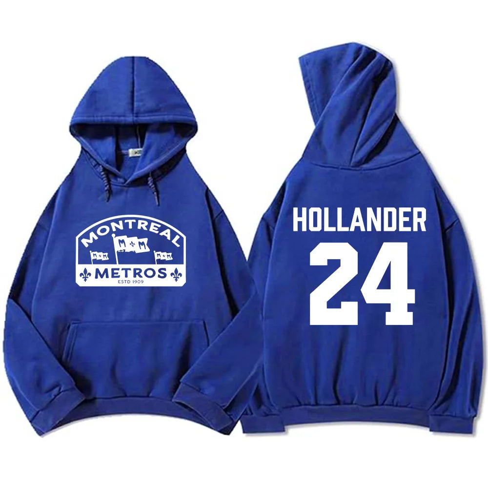 Sports Graphic Long Sleeve Pullover Casual Hoodie for Layering