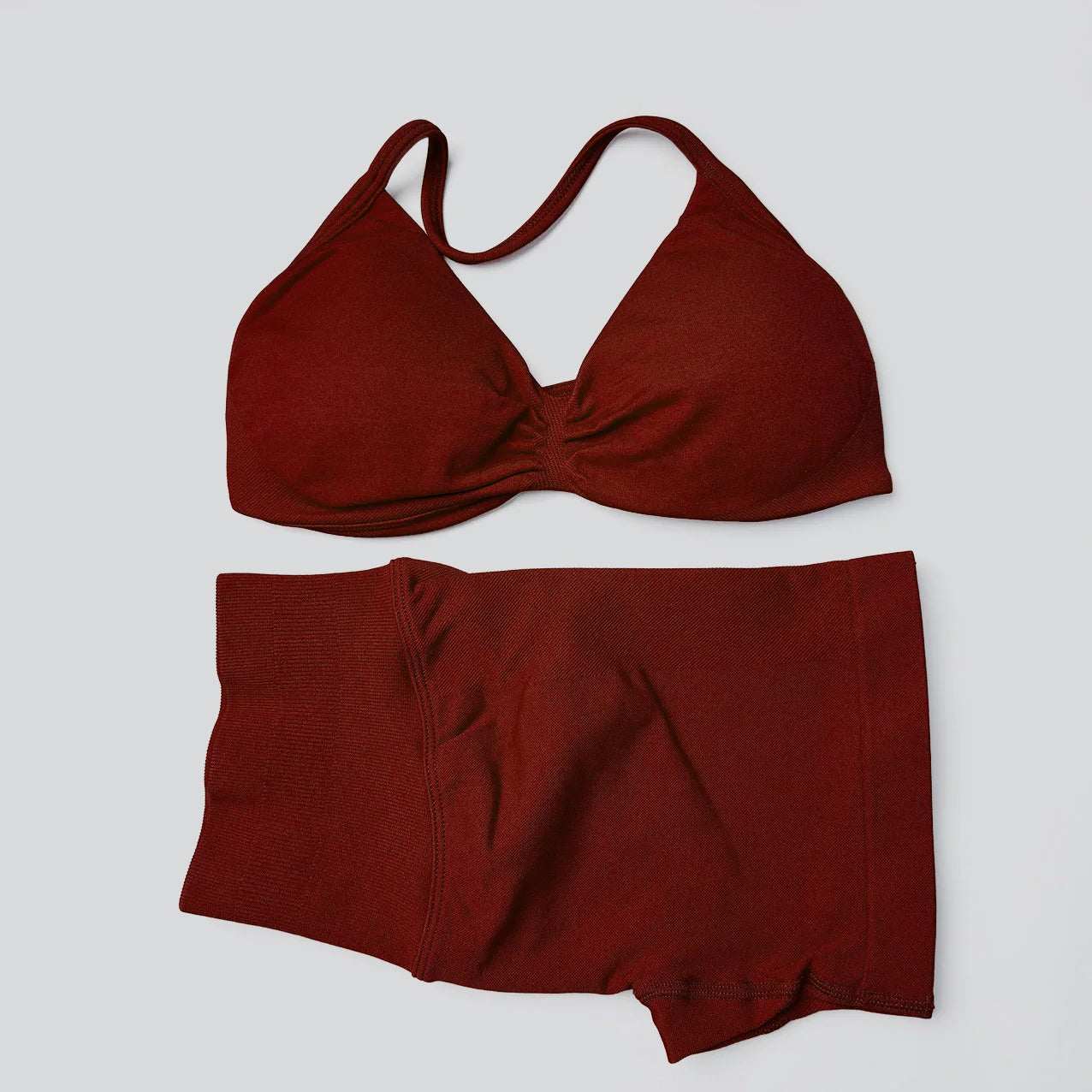Women's Halter Bra And Variable Bottoms Yoga Set