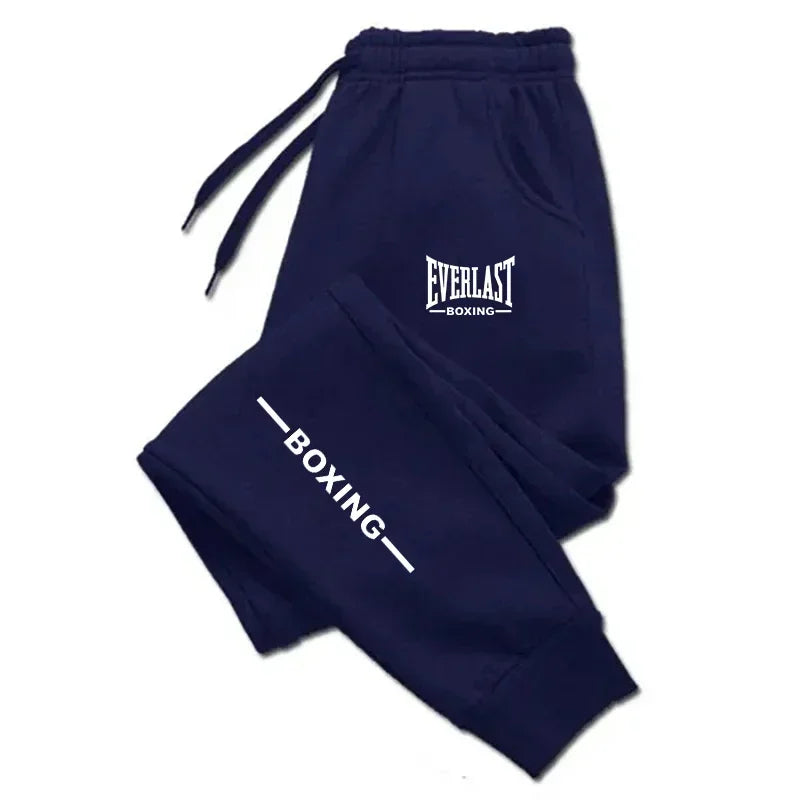 Full Length Drawstring Waist Casual Running Jogger Pants
