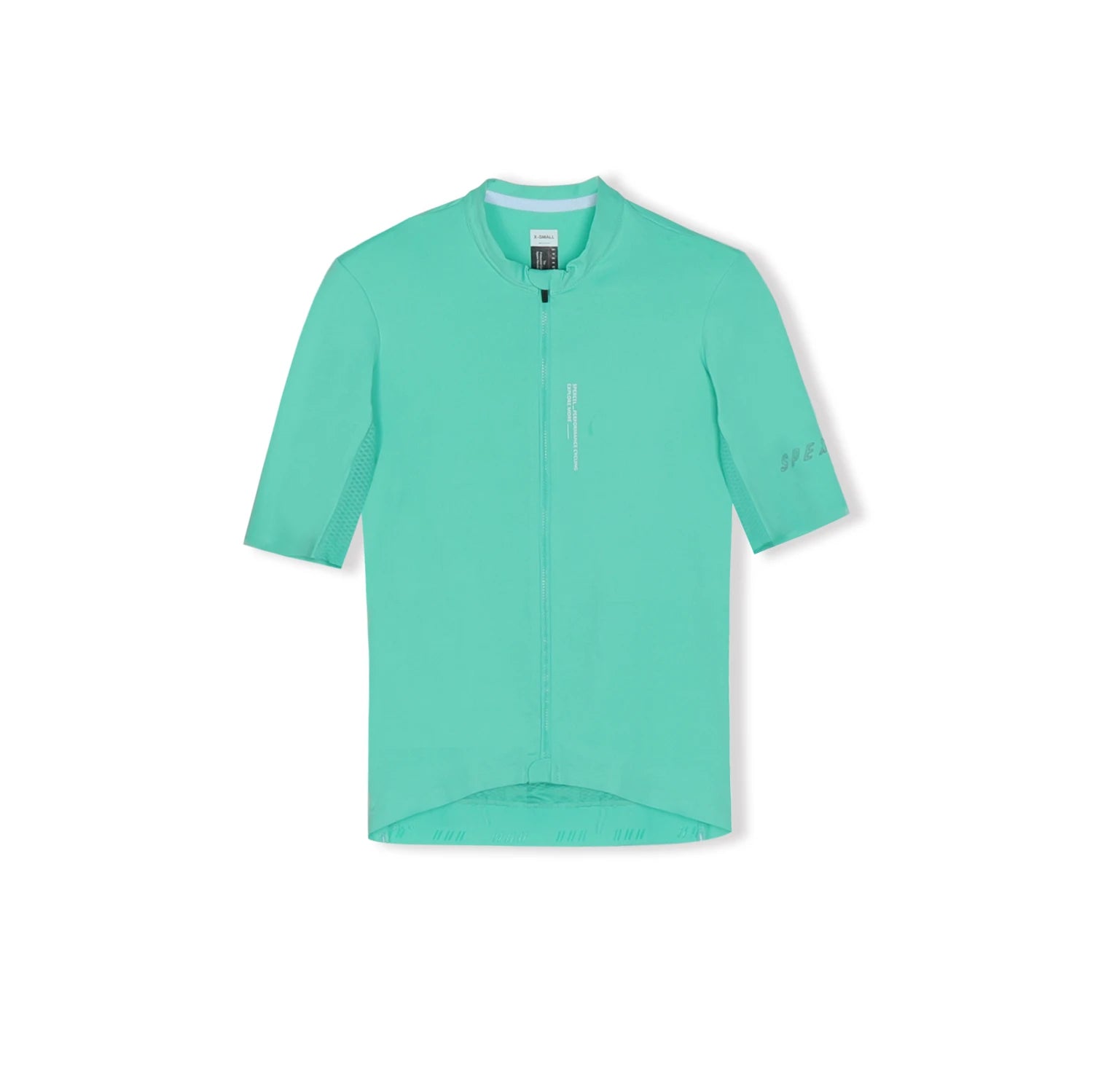 Men's Short Sleeve Zip-Front Cycling Jersey for Summer Road Bike Rides