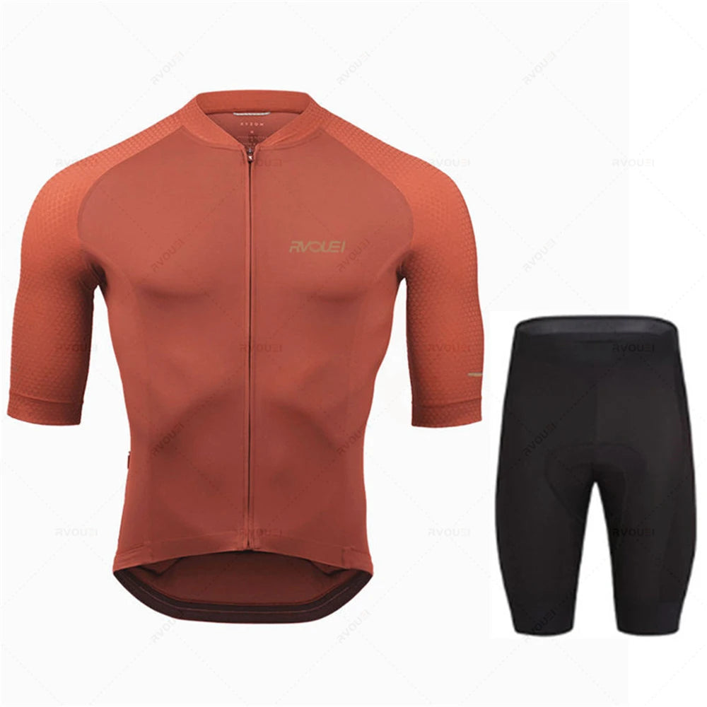 Men's Summer Cycling Clothing with Jersey, Pants and Outfit Set Options