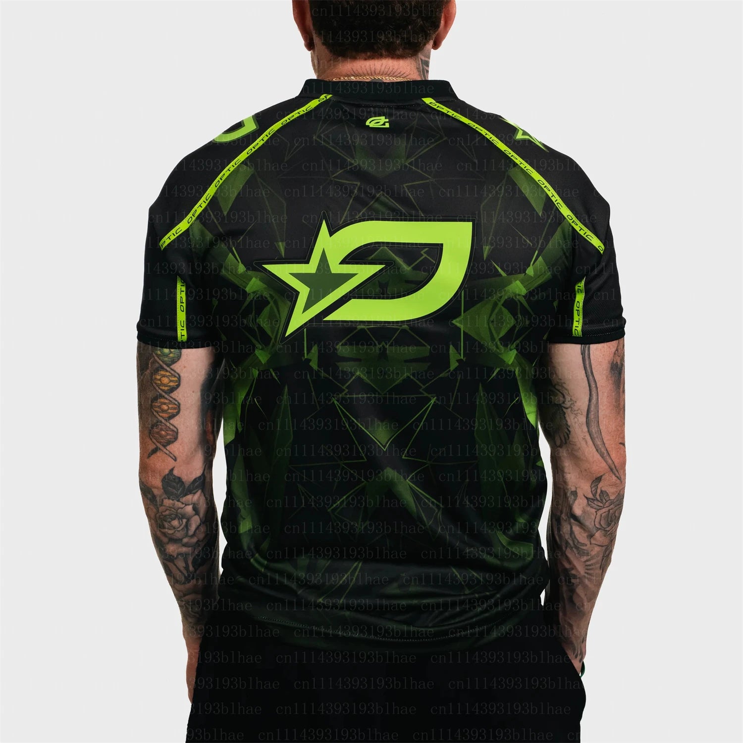 Esports Graphic Short Sleeve Crew Neck Sports T Shirt