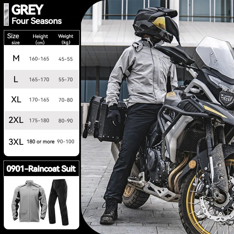 Outdoor Hooded Jacket and Trouser Clothing Set with Style Options
