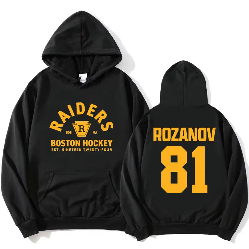Sports Graphic Long Sleeve Pullover Casual Hoodie for Layering