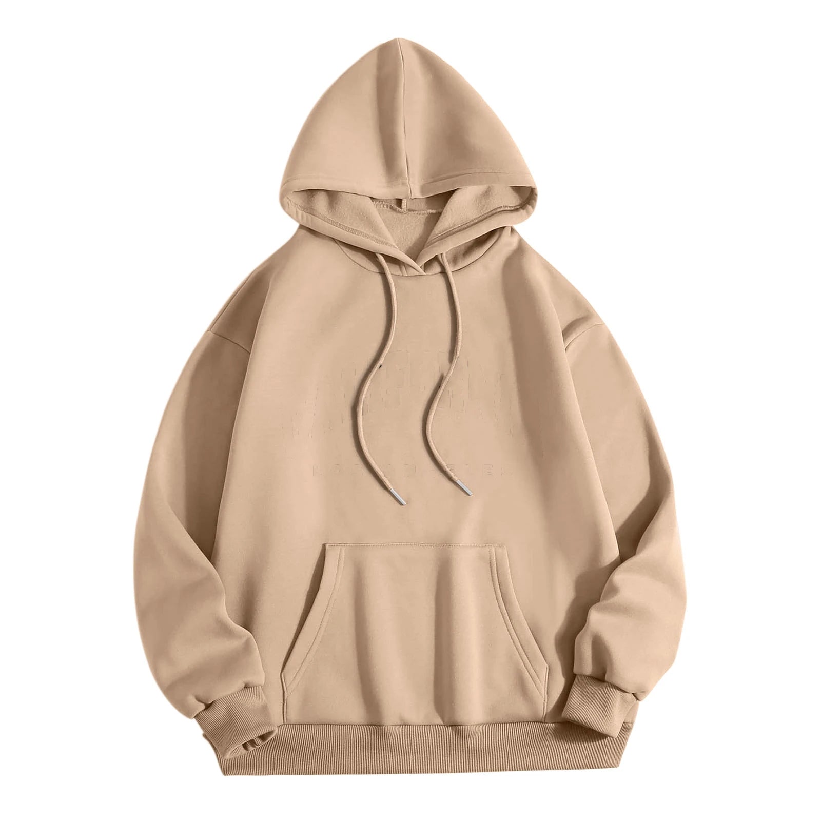 Long Sleeve Casual Hooded Sweatshirt with Relaxed Streetwear Styling