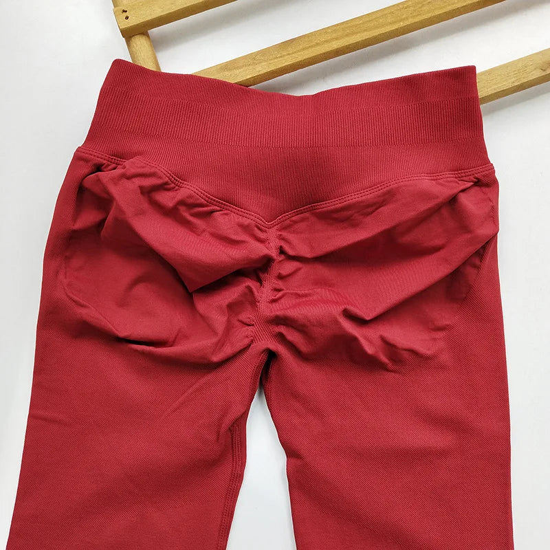Women's Scrunch Capri Leggings For Workout Outfits And Layering