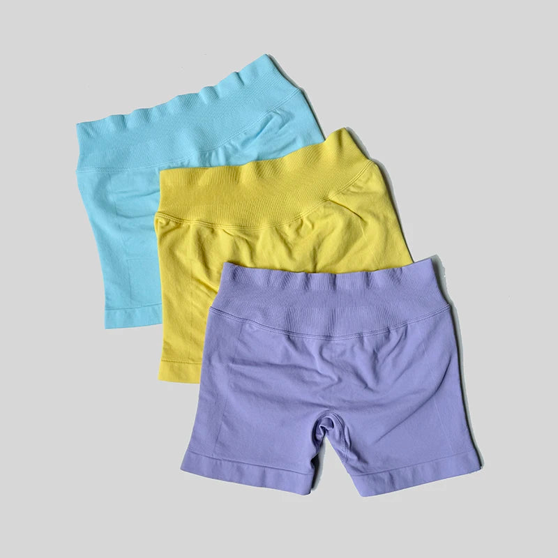 Women’s High Waist Breathable Yoga Shorts for Gym, Running & Cycling
