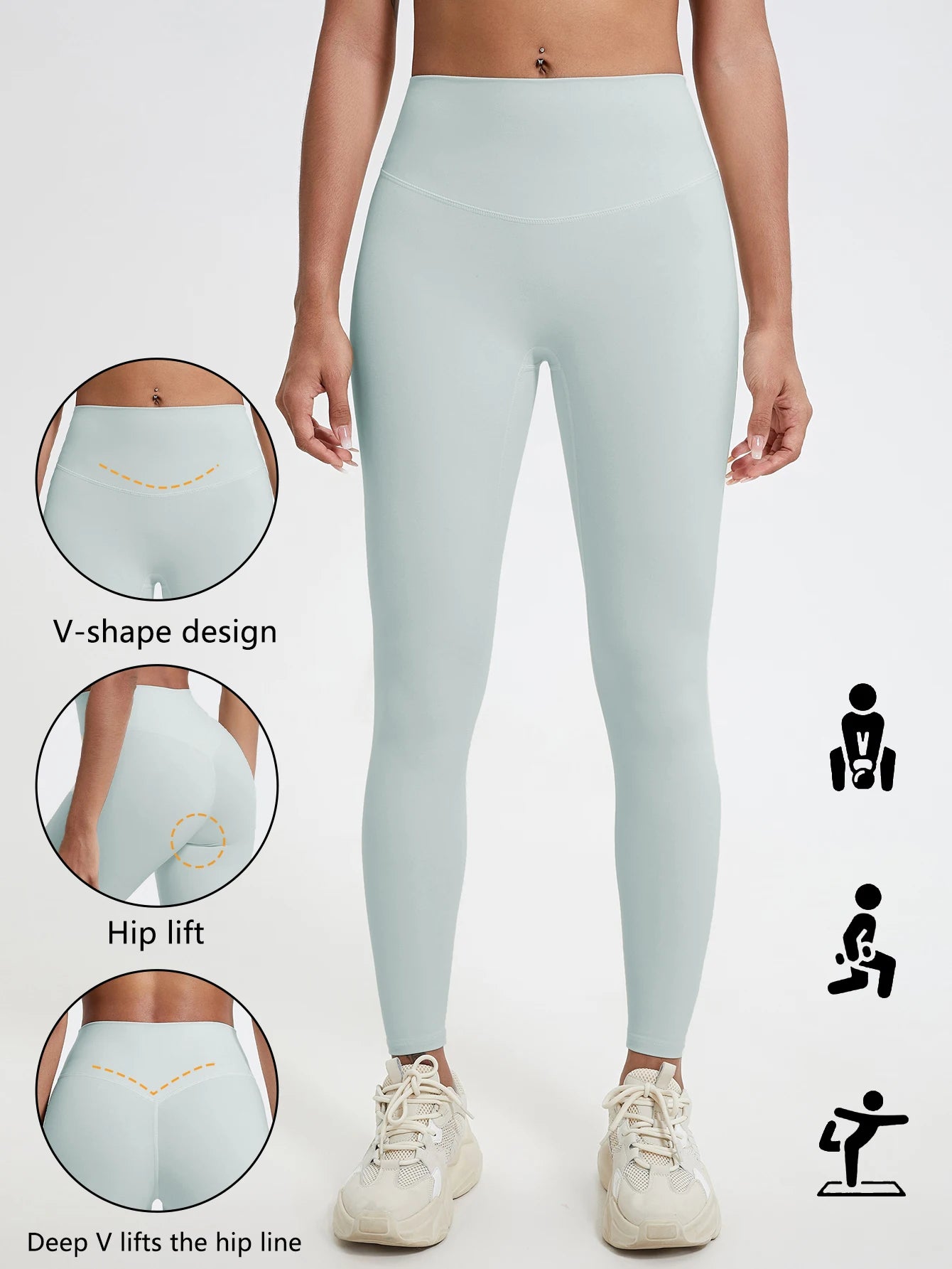 Women's Full Length Leggings For Workout Outfits And Layering