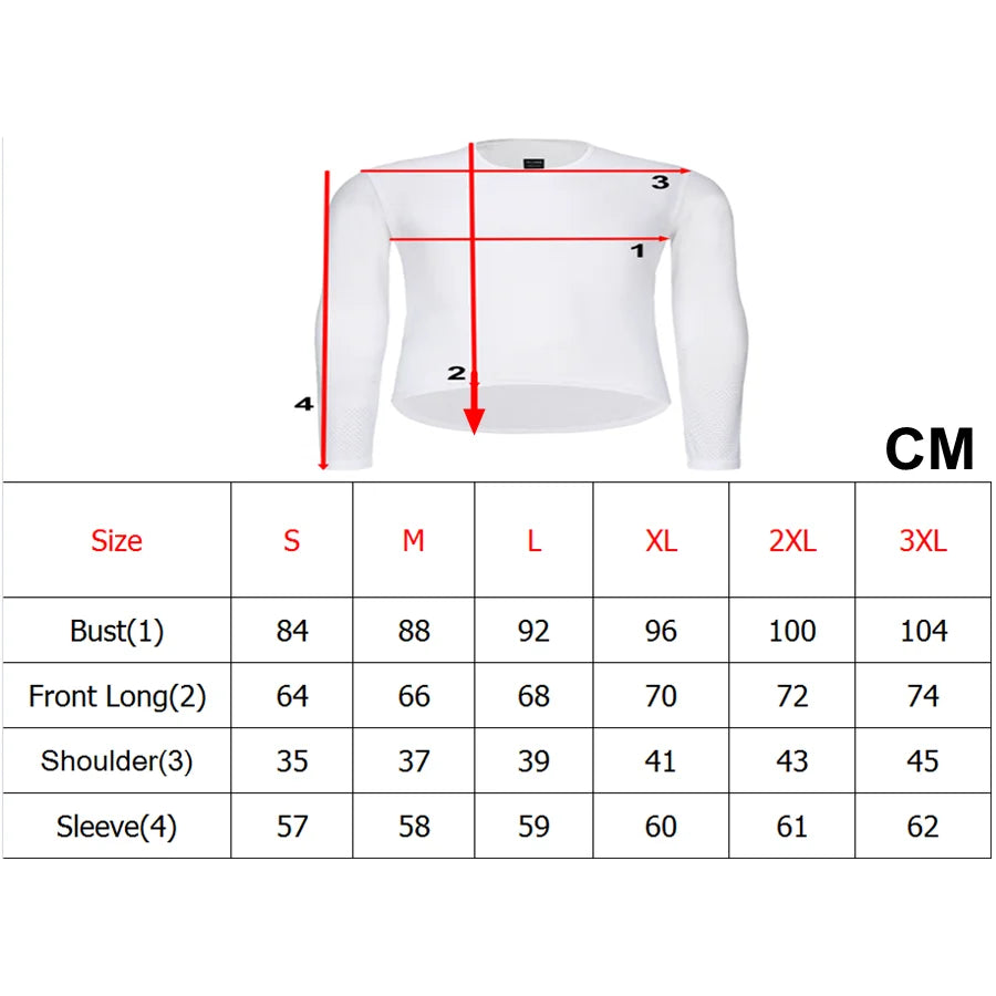 Men's Cycling Base Layer Tops