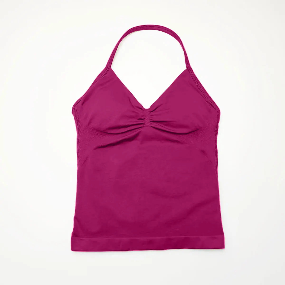 Women's Halter Strap Longline Sports Tank Top For Workout Outfits