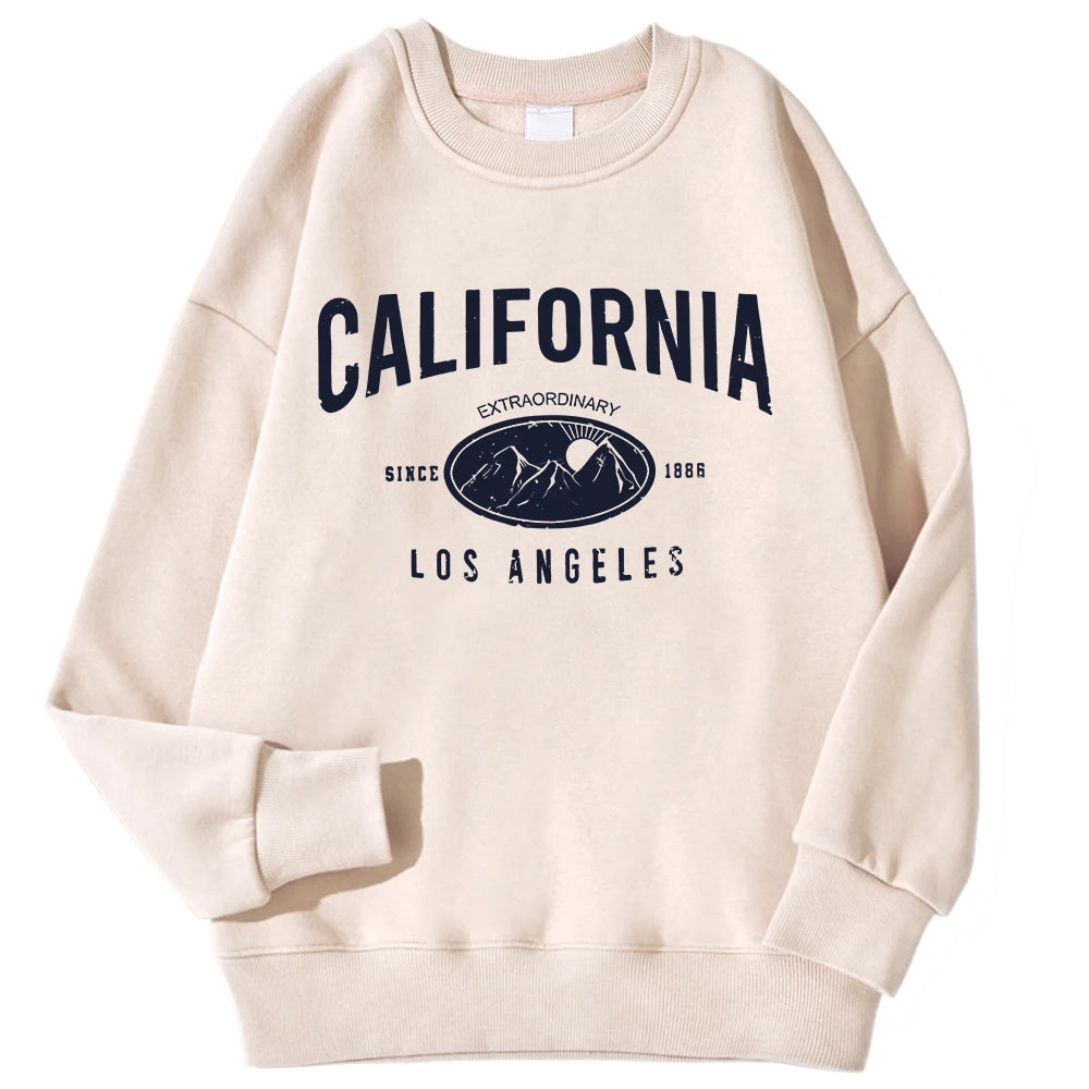 Letter Graphic Long Sleeve Pullover Casual Sweatshirt for Layering