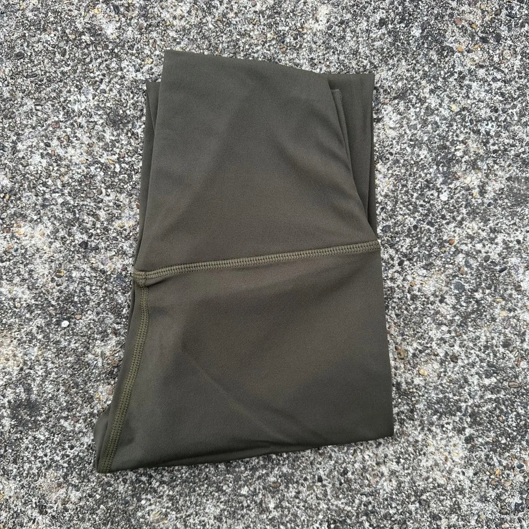 Women's Back Pocket Full Length Leggings For Workout Outfits