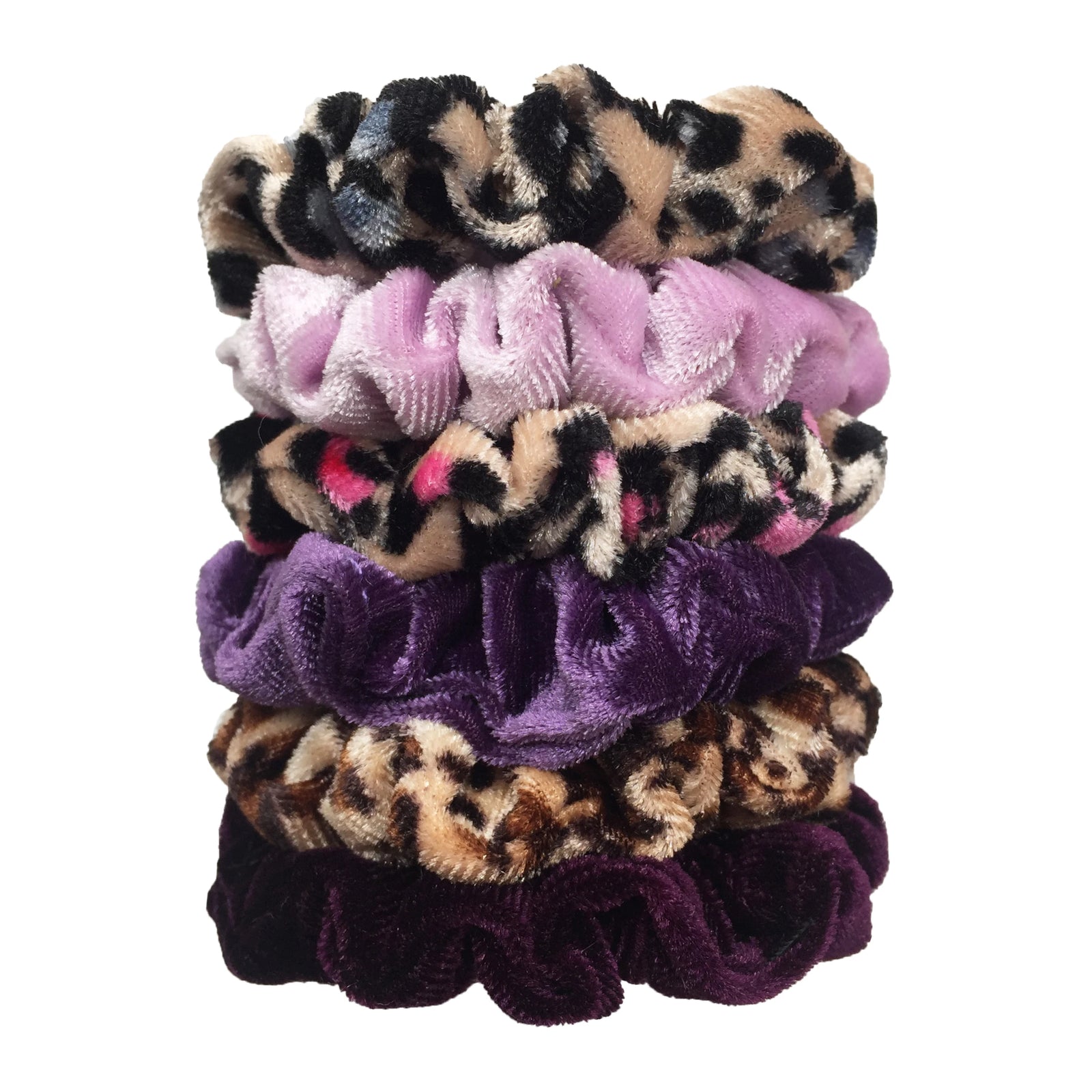 Fabric Scrunchie Elastic Hair Band for Ponytail and Bun Styling