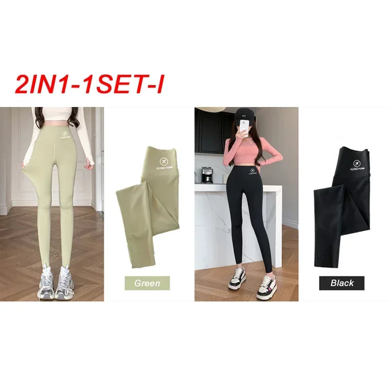 Women's High Waist Full Length Leggings For Workout Outfits