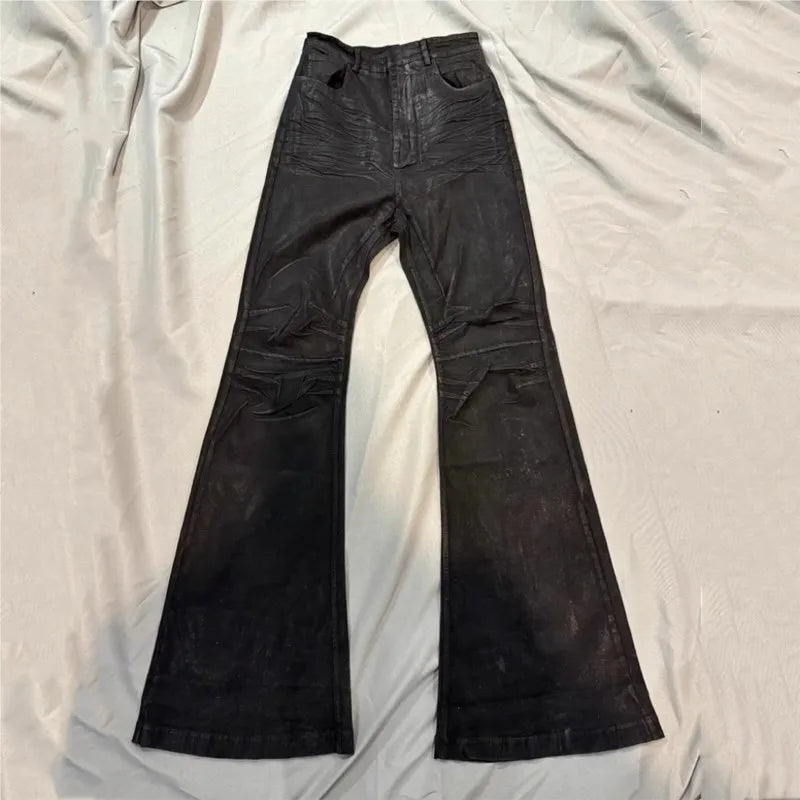 Men's Flared Denim Jeans for Casual Everyday Wear