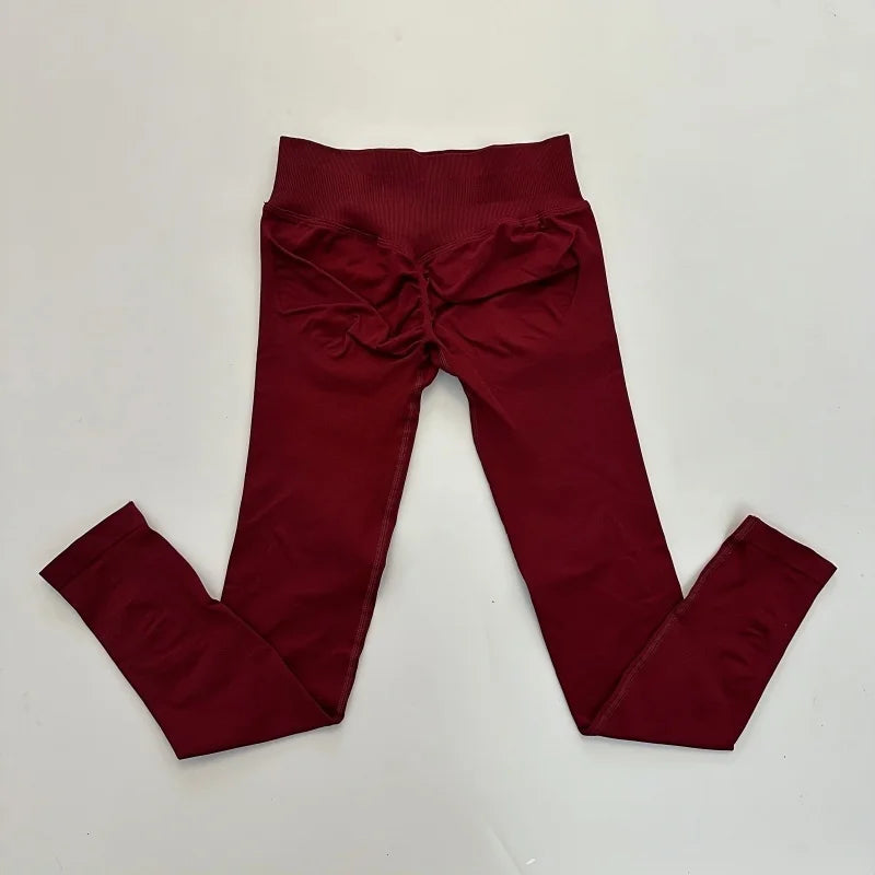 Women's Scrunch Full Length Leggings For Workout Outfits