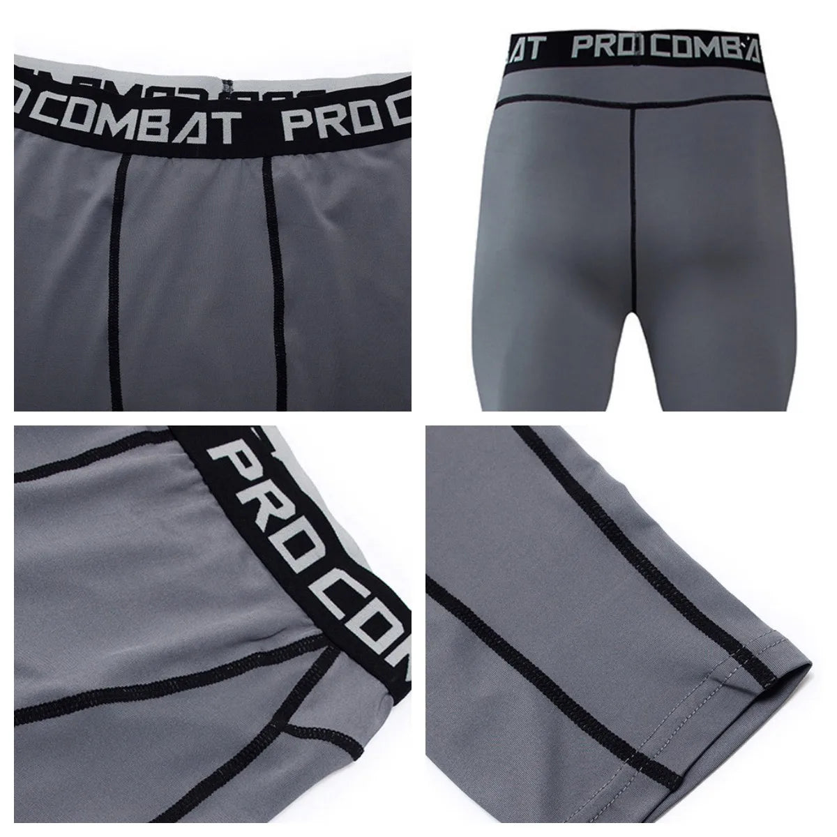 Men's Fitted Training Leggings for Gym and Running