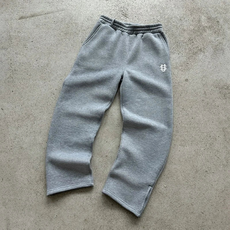Full Length Loose Fit Casual Streetwear Drawstring Pants