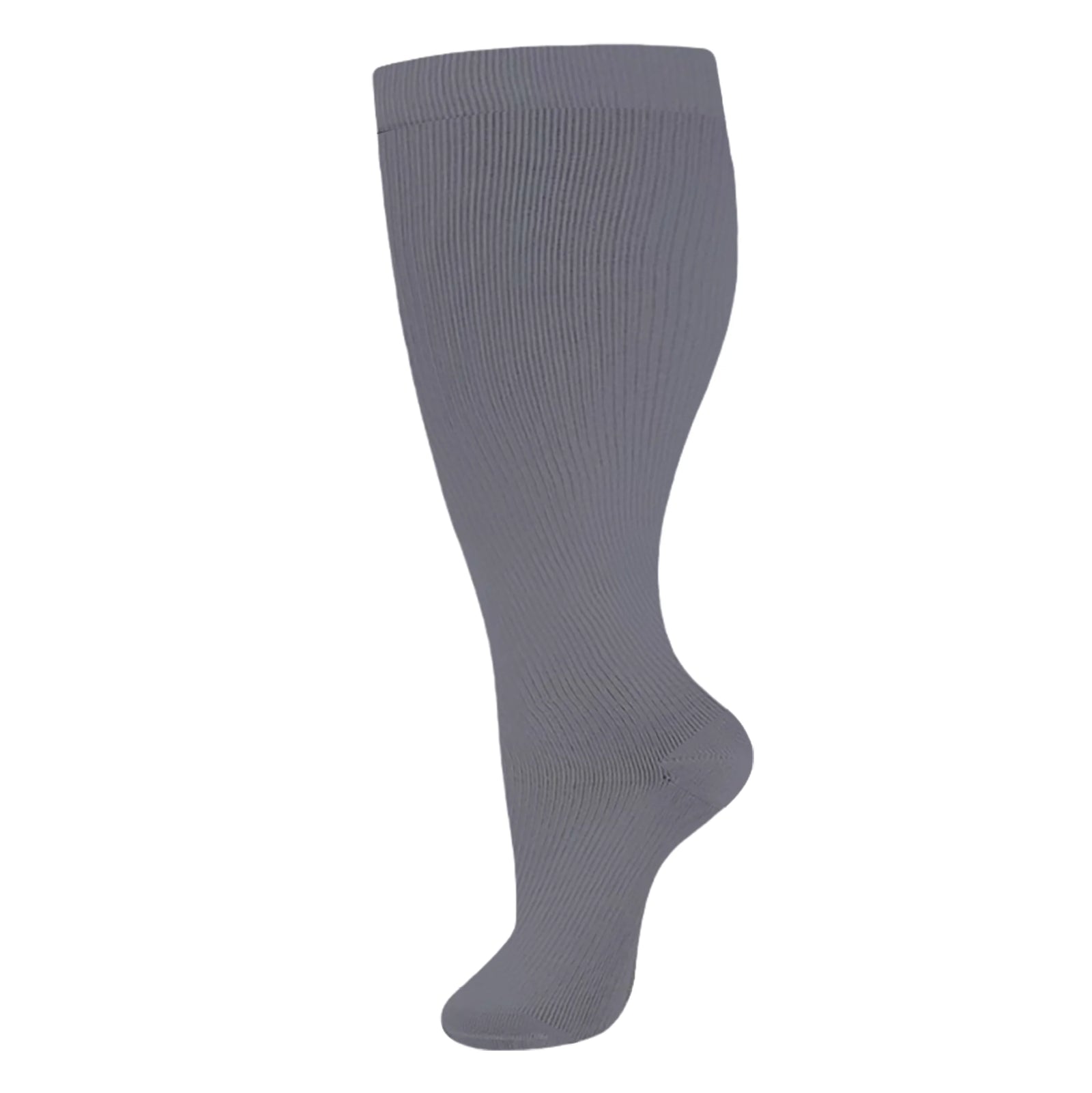 Plus Size Knee High Compression Socks with Pattern Options