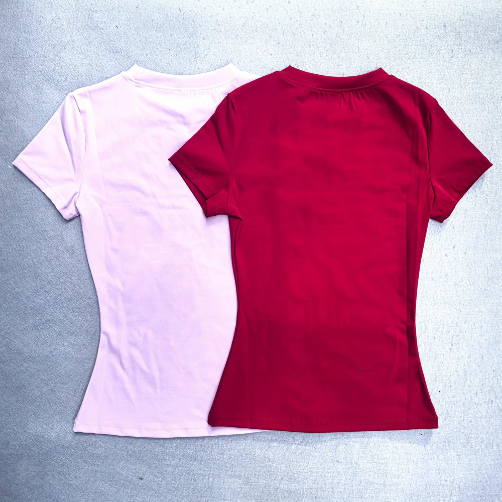 Women's Short Sleeve Yoga T-Shirt