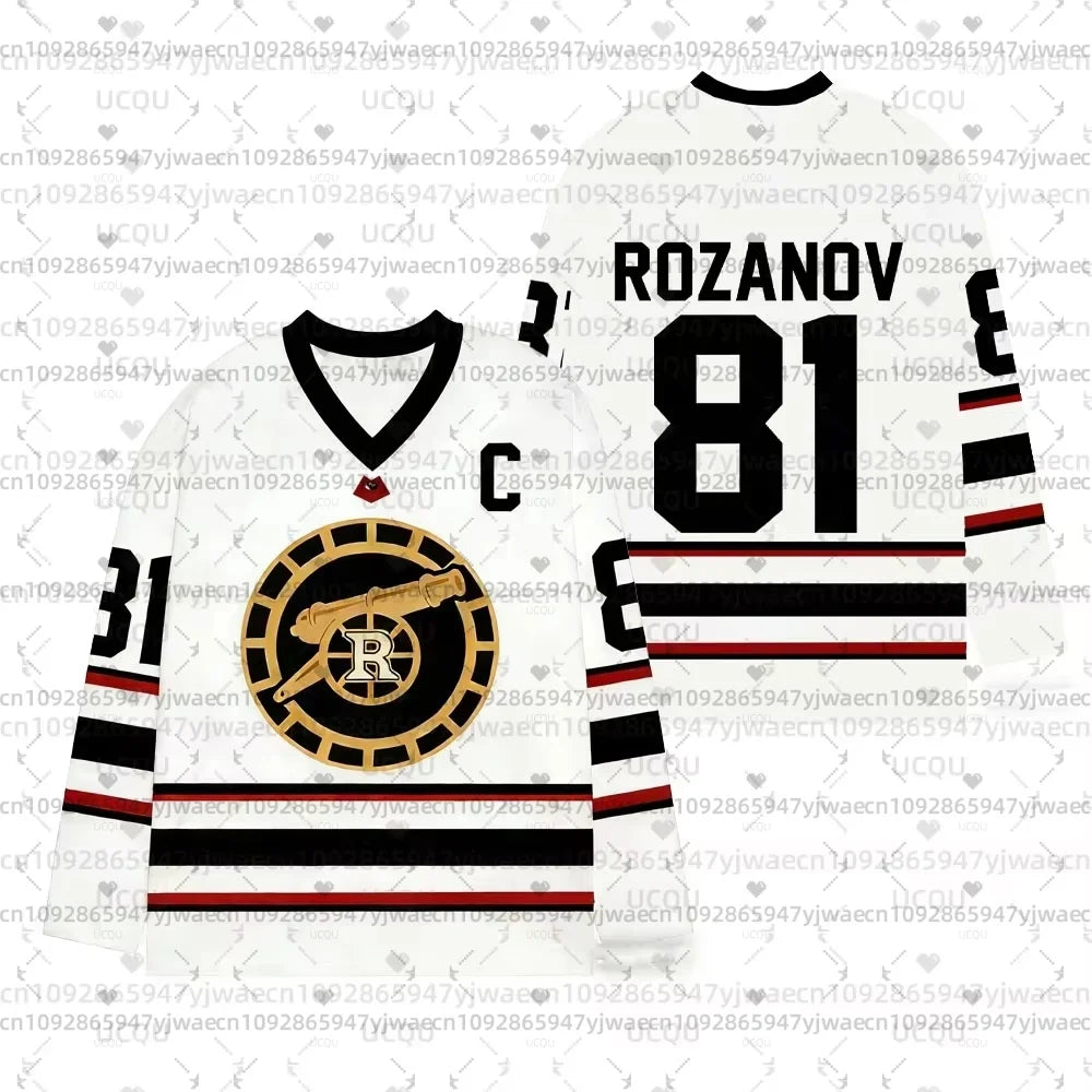 Rivalry Player Number Graphic Long Sleeve Jersey For Sports Outfits