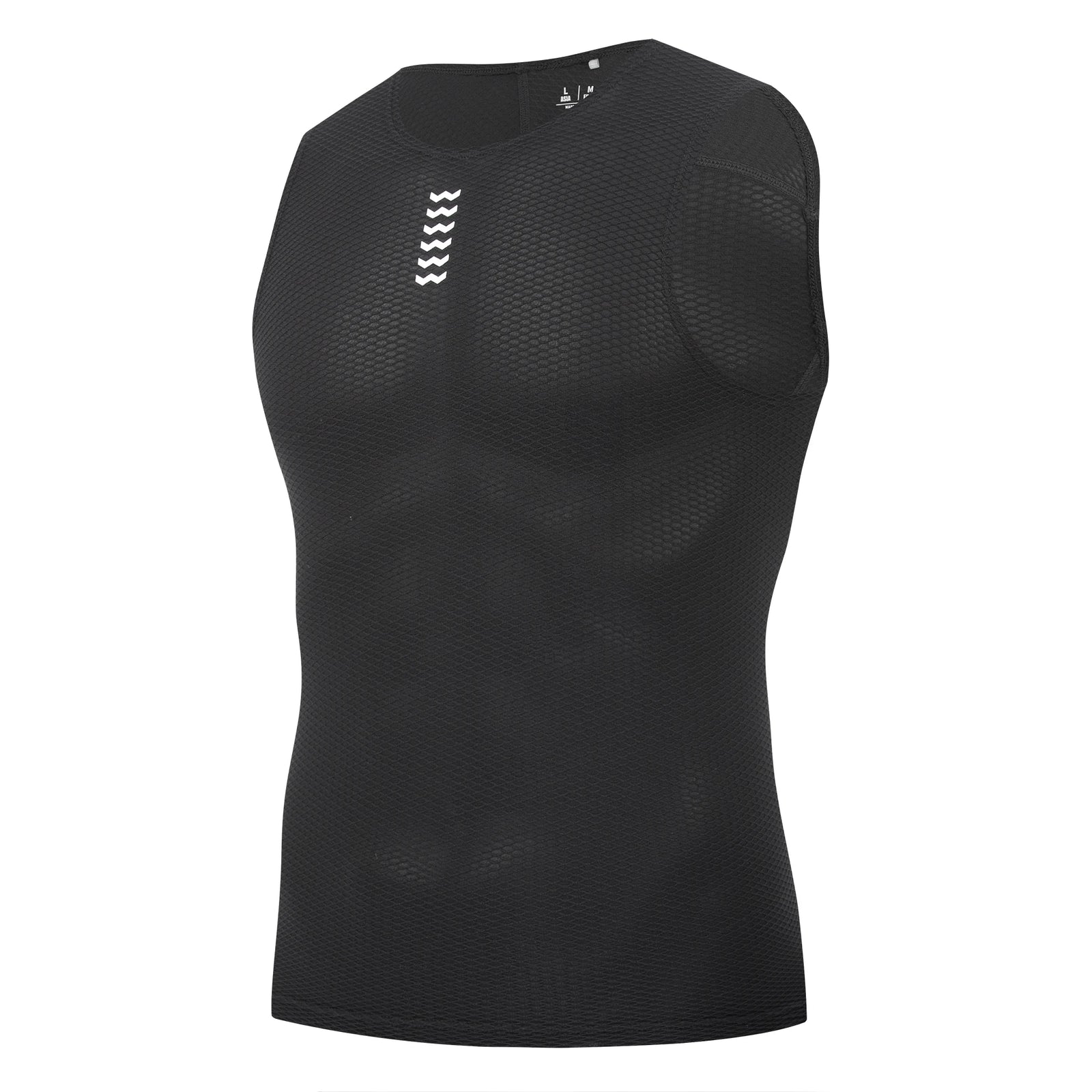 Sleeveless Crew Neck Cycling Base Layer Tank Top
