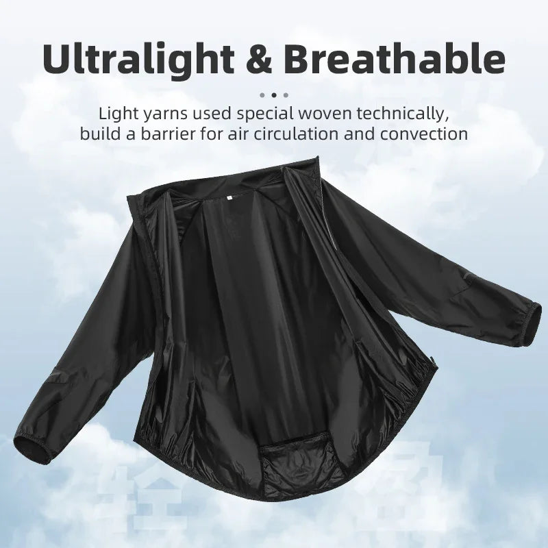 Women's Long Sleeve Zip Front Cycling Jacket For Workout Outfits