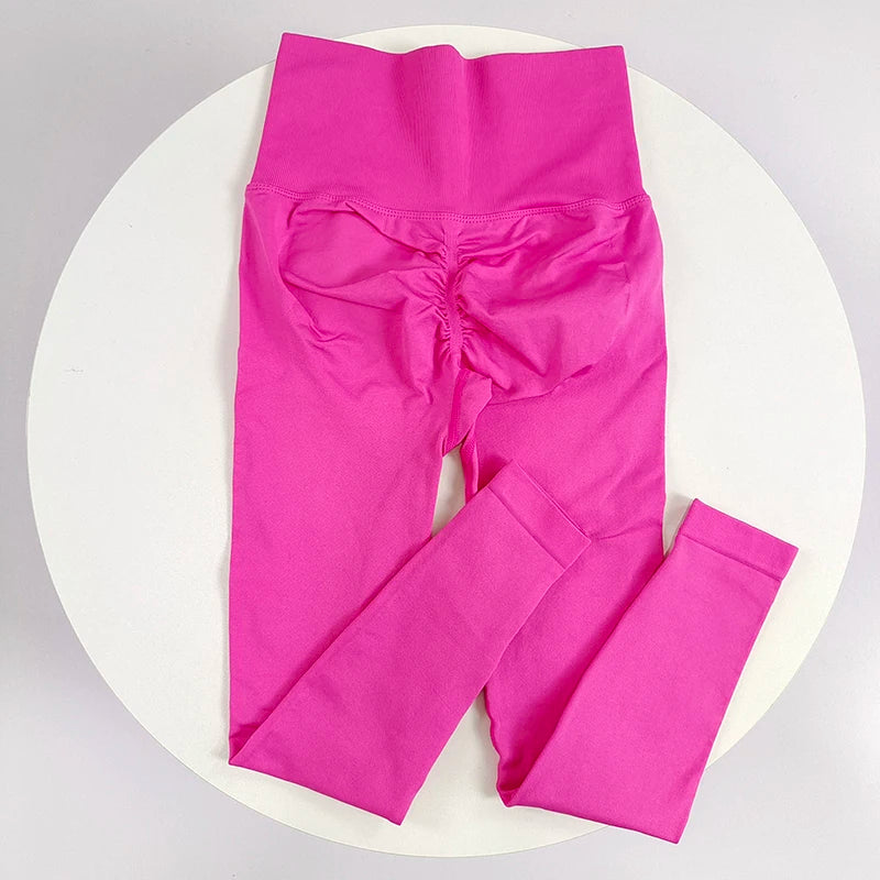 Women's Scrunch Full Length Leggings For Workout Outfits