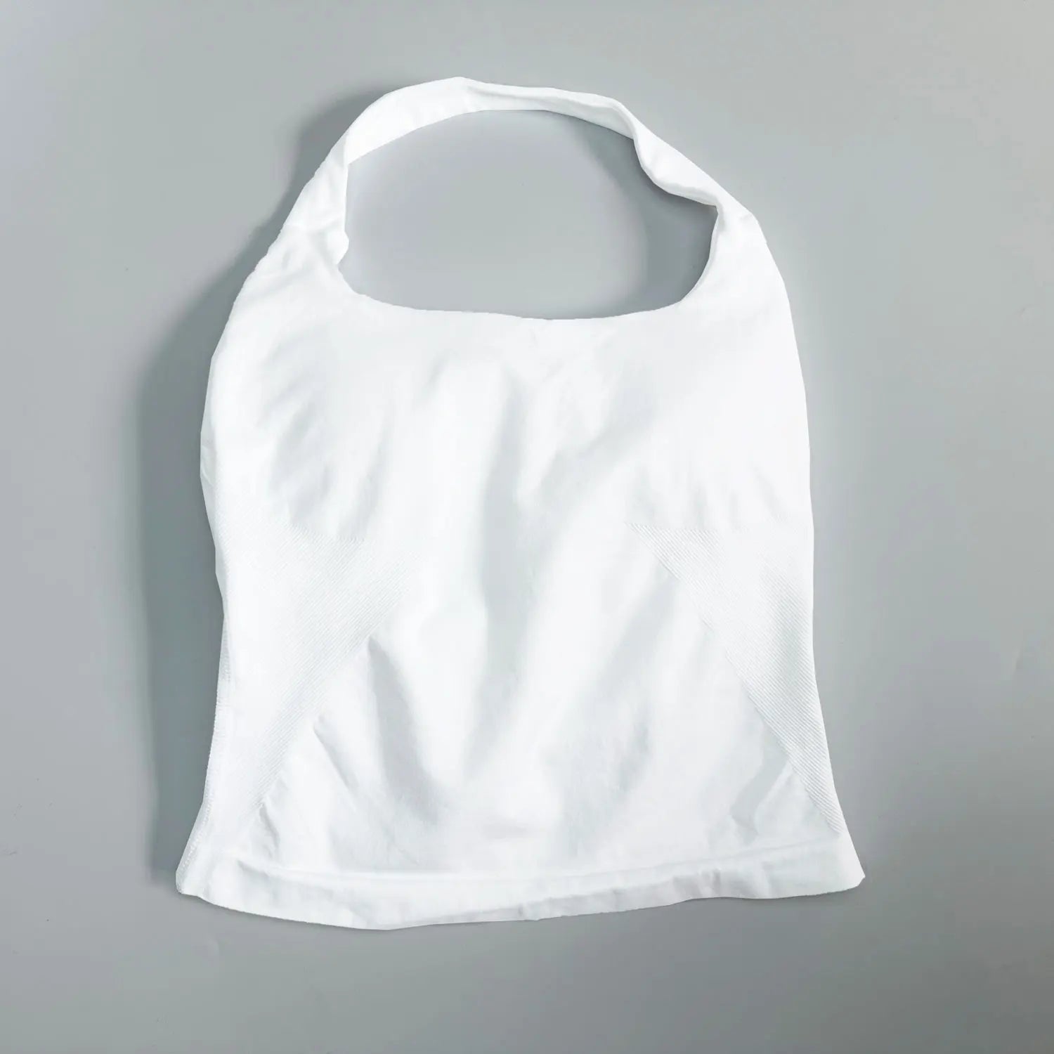 Women's Halter Neck Longline Fitted Tank Top For Workout Outfits