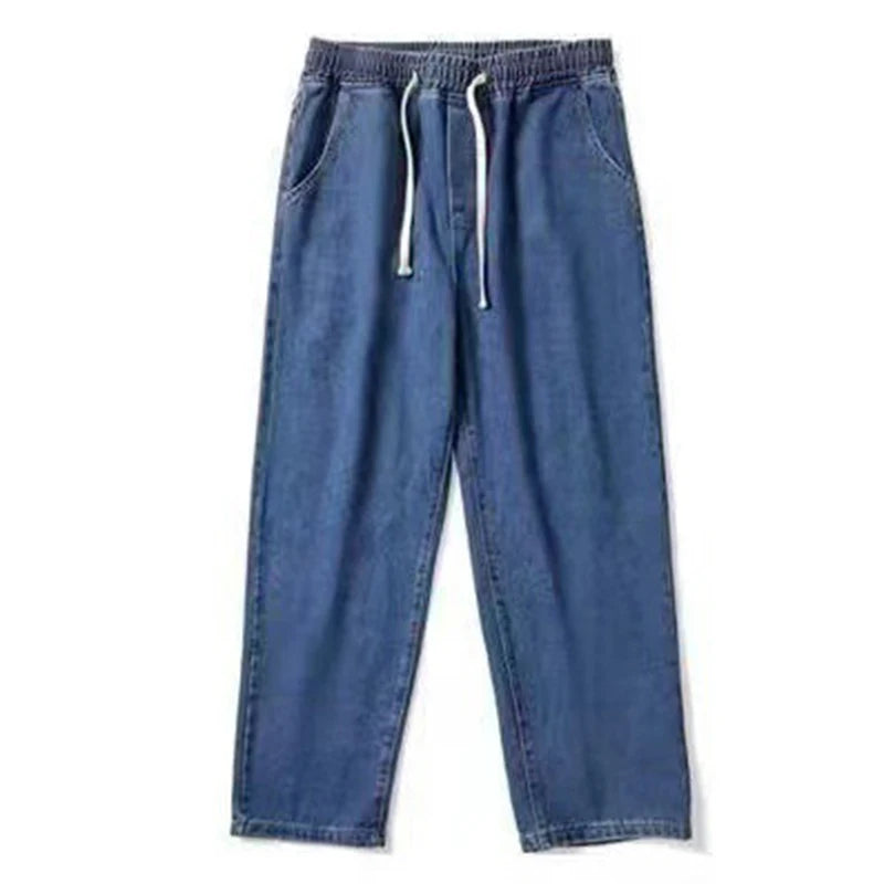 Men's Wide Leg Denim Jeans for Casual Everyday Wear