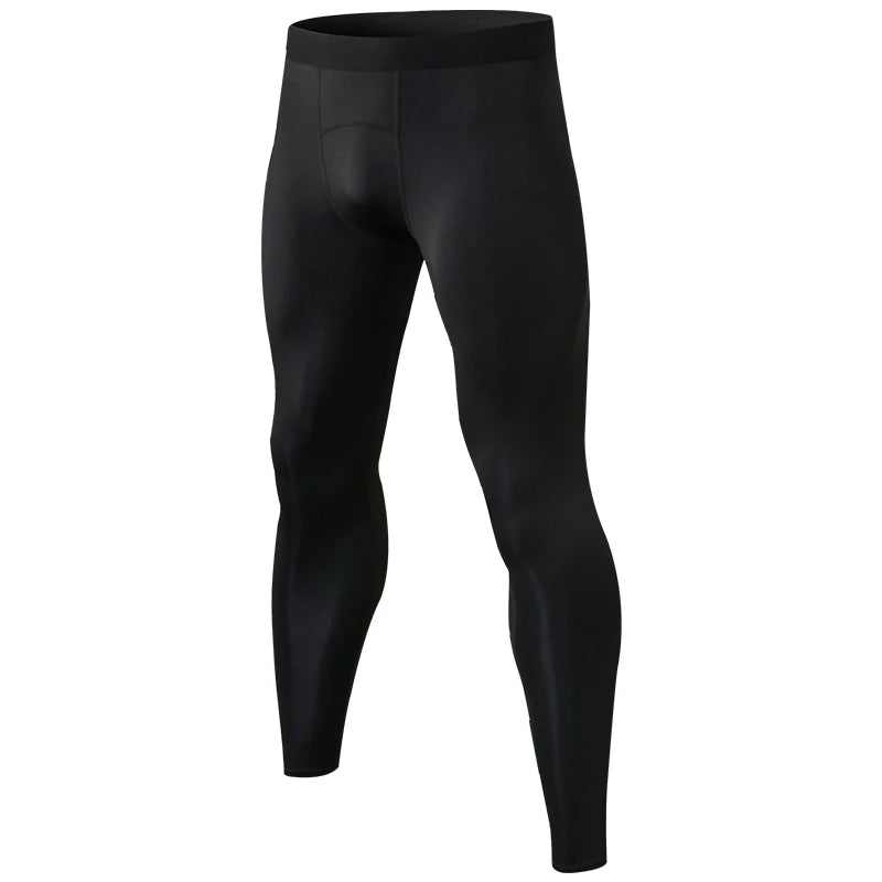 Men's Fitted Training Leggings for Gym and Running