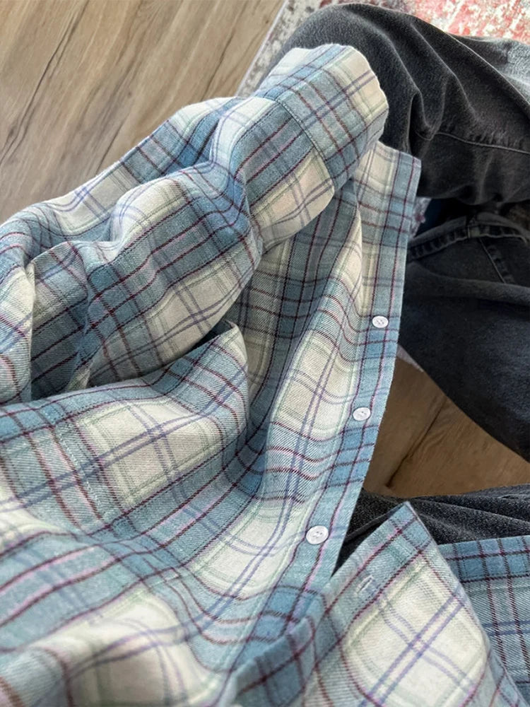 Women's Checked Long Sleeve Shirt