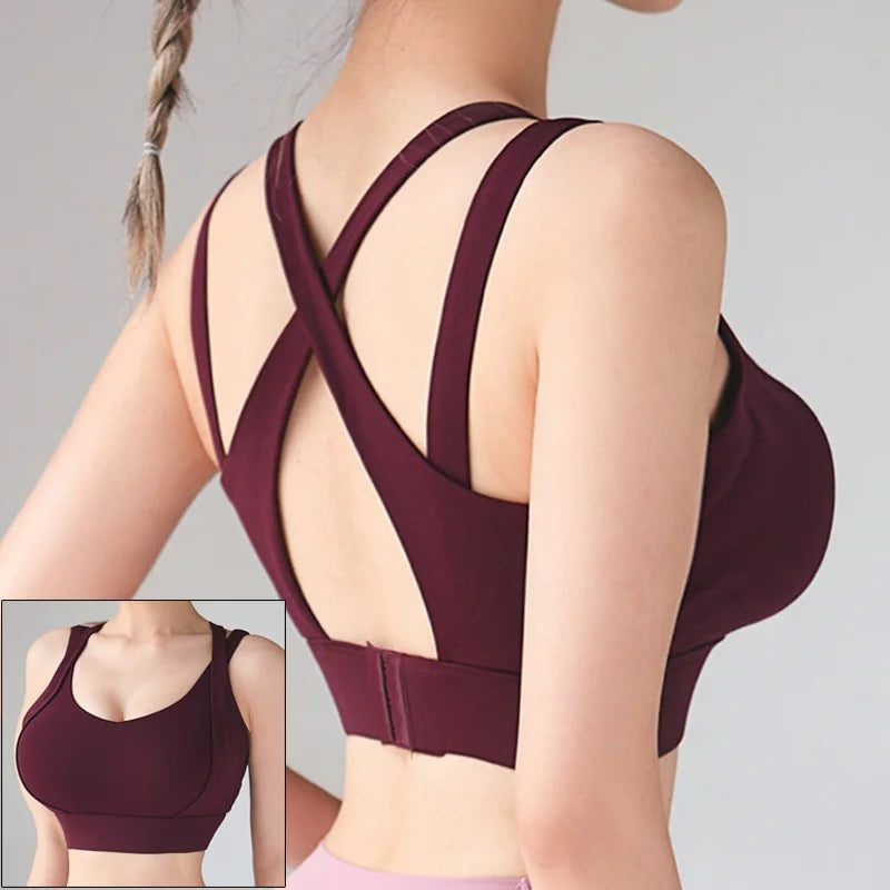 Women's Cross-Back Sports Bra
