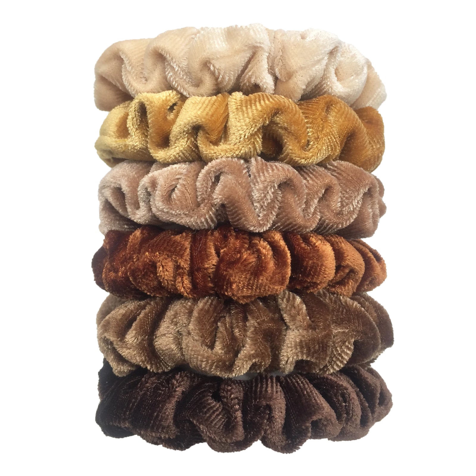 Fabric Scrunchie Elastic Hair Band for Ponytail and Bun Styling