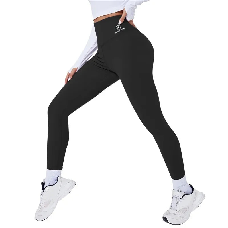 Women's Panelled Full Length Leggings For Workout Outfits