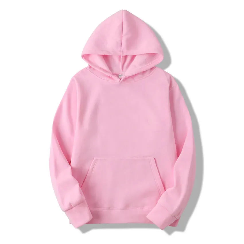 Long Sleeve Casual Hooded Sweatshirt with Relaxed Streetwear Styling