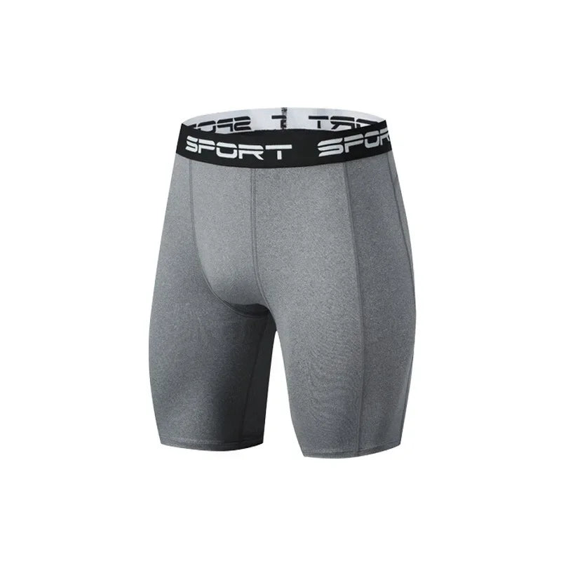 Men's Fitted Training Shorts for Gym and Running