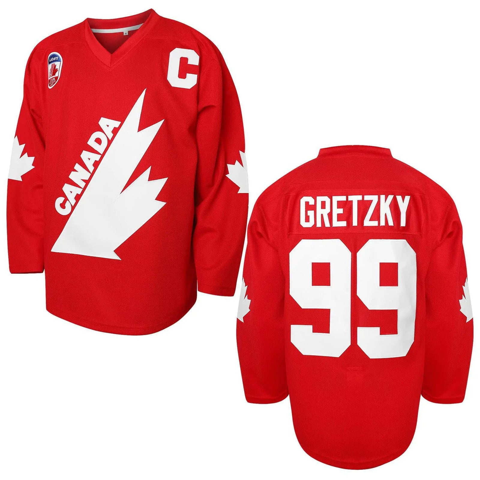 Canada Number Ninety Nine Long Sleeve Jersey For Sports Outfits