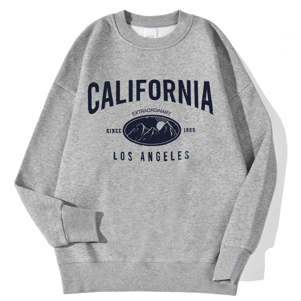 Letter Graphic Long Sleeve Pullover Casual Sweatshirt for Layering