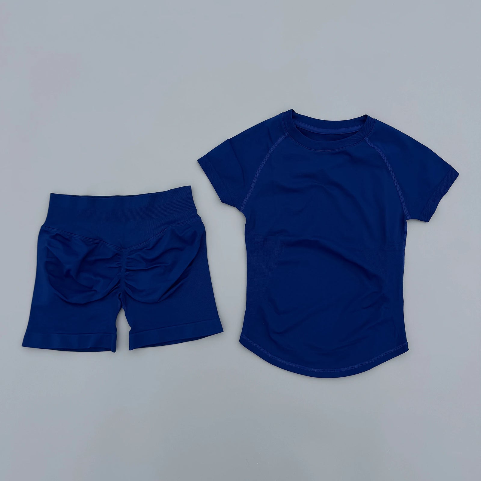 Women's Tee And Shorts Yoga Set For Workout Outfits